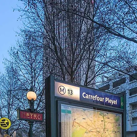 Szálloda Paris Saint-denis Pleyel 3*